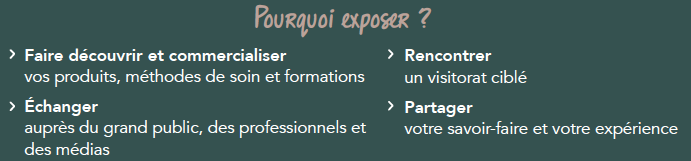 arguments pourquoi exposer au salon BEMD